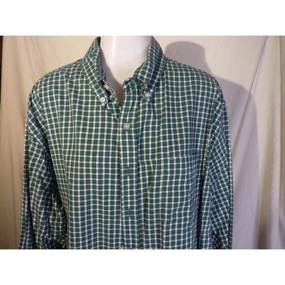 Croft & Barrow Checked Shirt-Long Sleeve-Pocket-sz XL - Picture 2 of 4